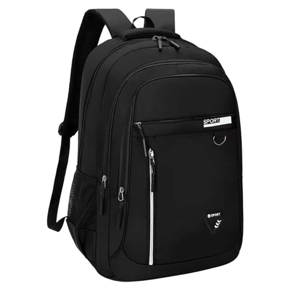 Unisex Student Backpack Multi Pockets Multi-Layered Travel Backpack Various Compartments Nylon Material Climbing Bag