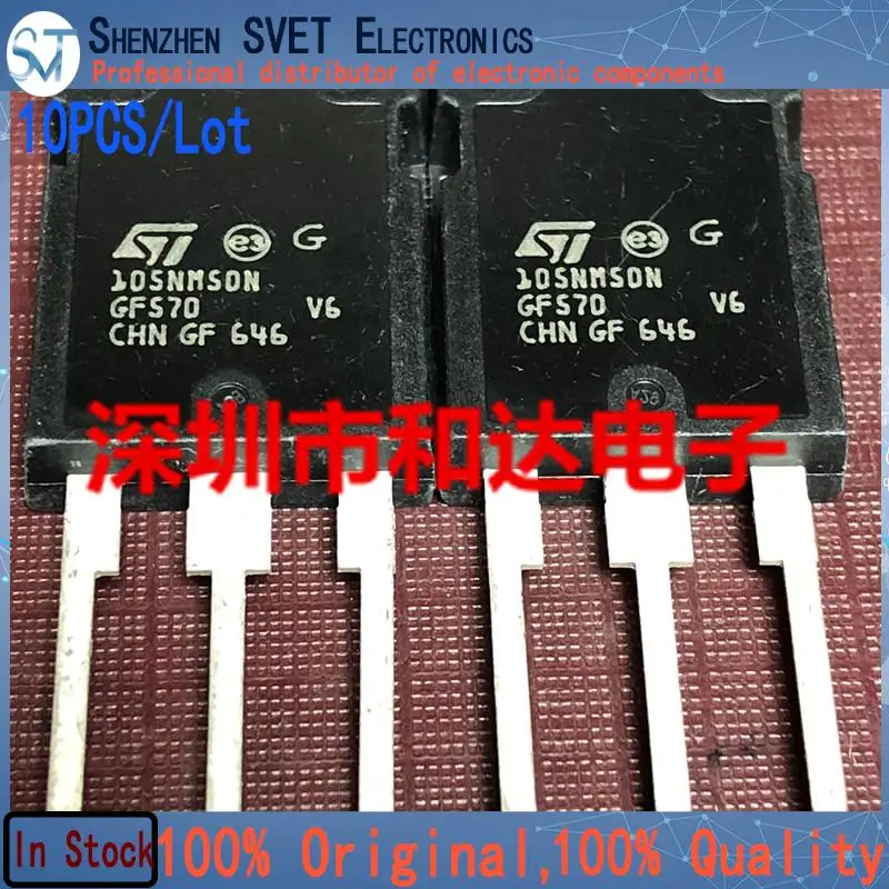 

10PCS/Lot 105NM50N STY105NM50N TO-247 550V 110A New Imported Original 100%Test In Stock Fast Ship