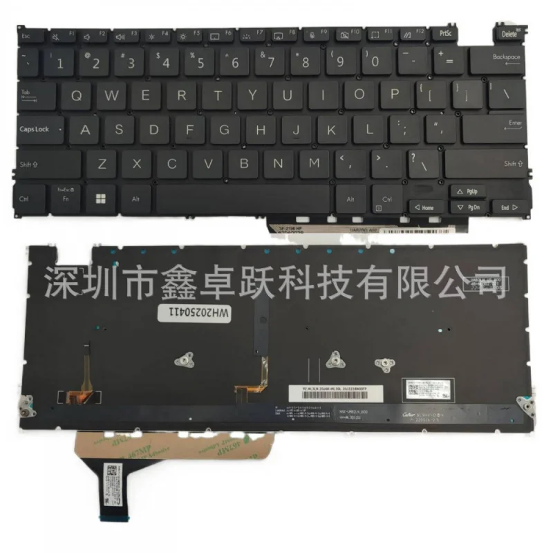 As+ For Asus Zenbook 14 OLED UX3402 UX3402VA UX3402Z UX3402ZA Keyboard