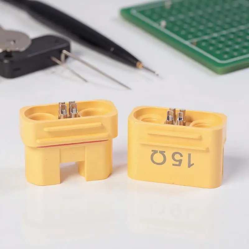 ドローンおよび模型飛行機用のプレミアム品質の AS150U バッテリー コネクタ – オス/メス