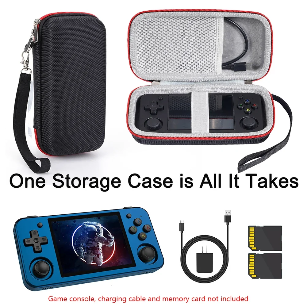 Hard Carrying Case for Anbernic RG35XX H Retro Game Console Silicone Protective Case Cover Protective Sleeve Skin for RG35XX H image 3