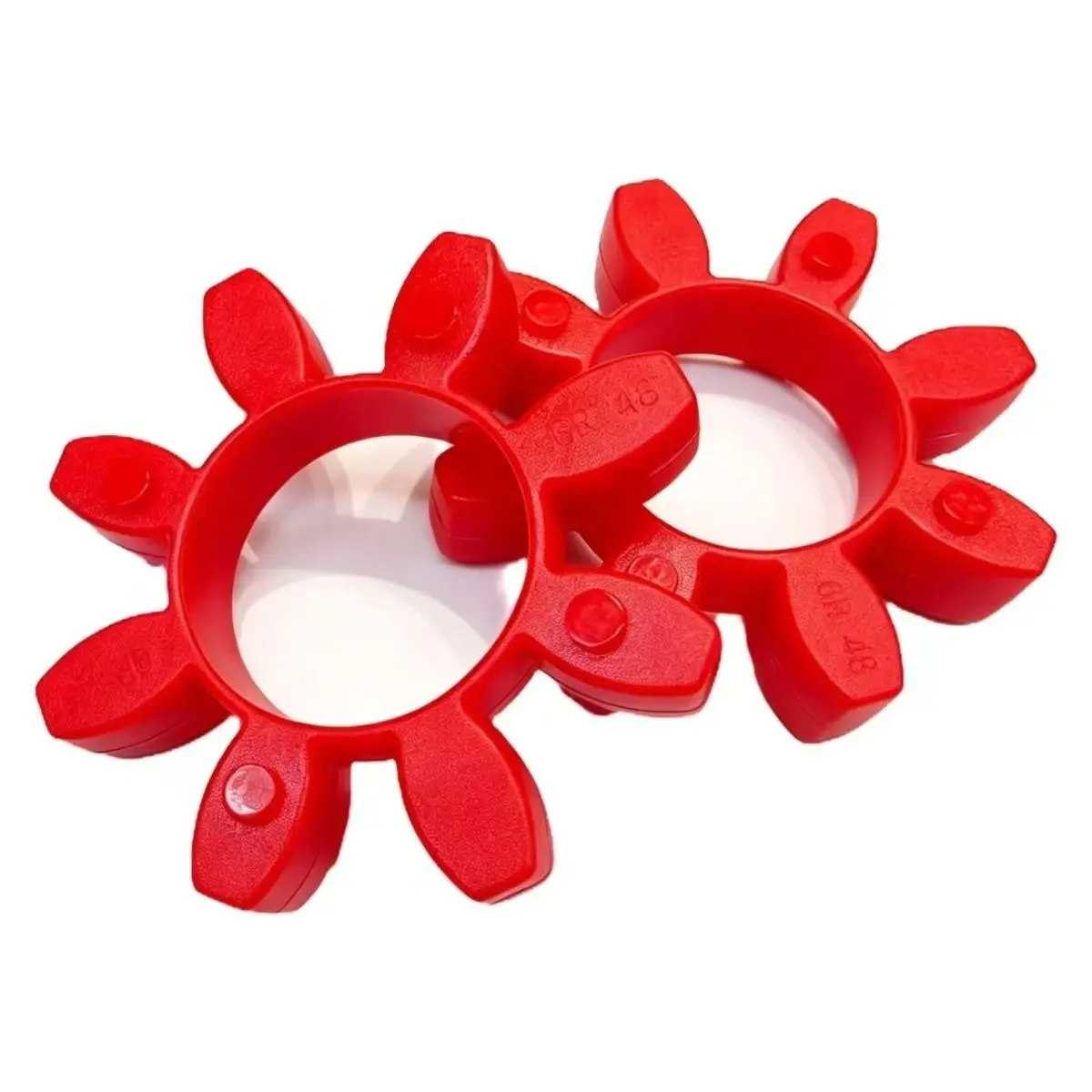 GR-10/14/19/24/28/38/42/48/55/65/75-110 8/18/68mm Bore 20/80/120mm OD Urethane Shaft Coupling Coupler Spider Insert Open Center