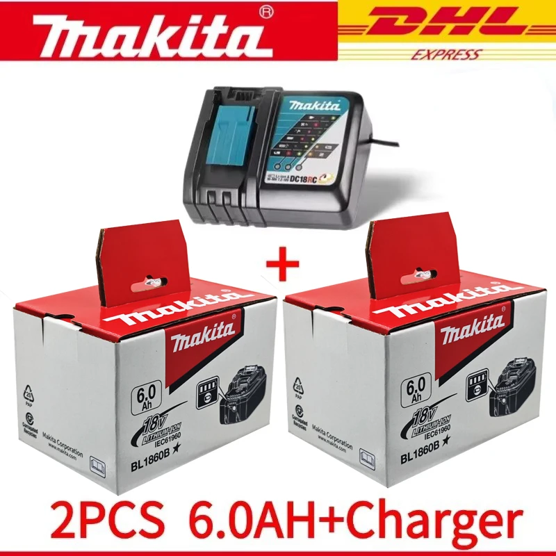 Makita DDF487 borstelloze lithium-elektrische schroevendraaier elektromechanische boorschroevendraaier Makita 18V batterij *