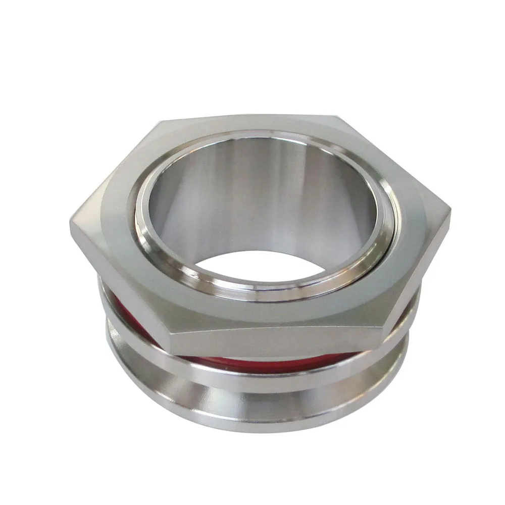 Bulkhead Compression Fitting 1.5'' 2'' Tri-Clamp Weldless Bulkehad Fitting