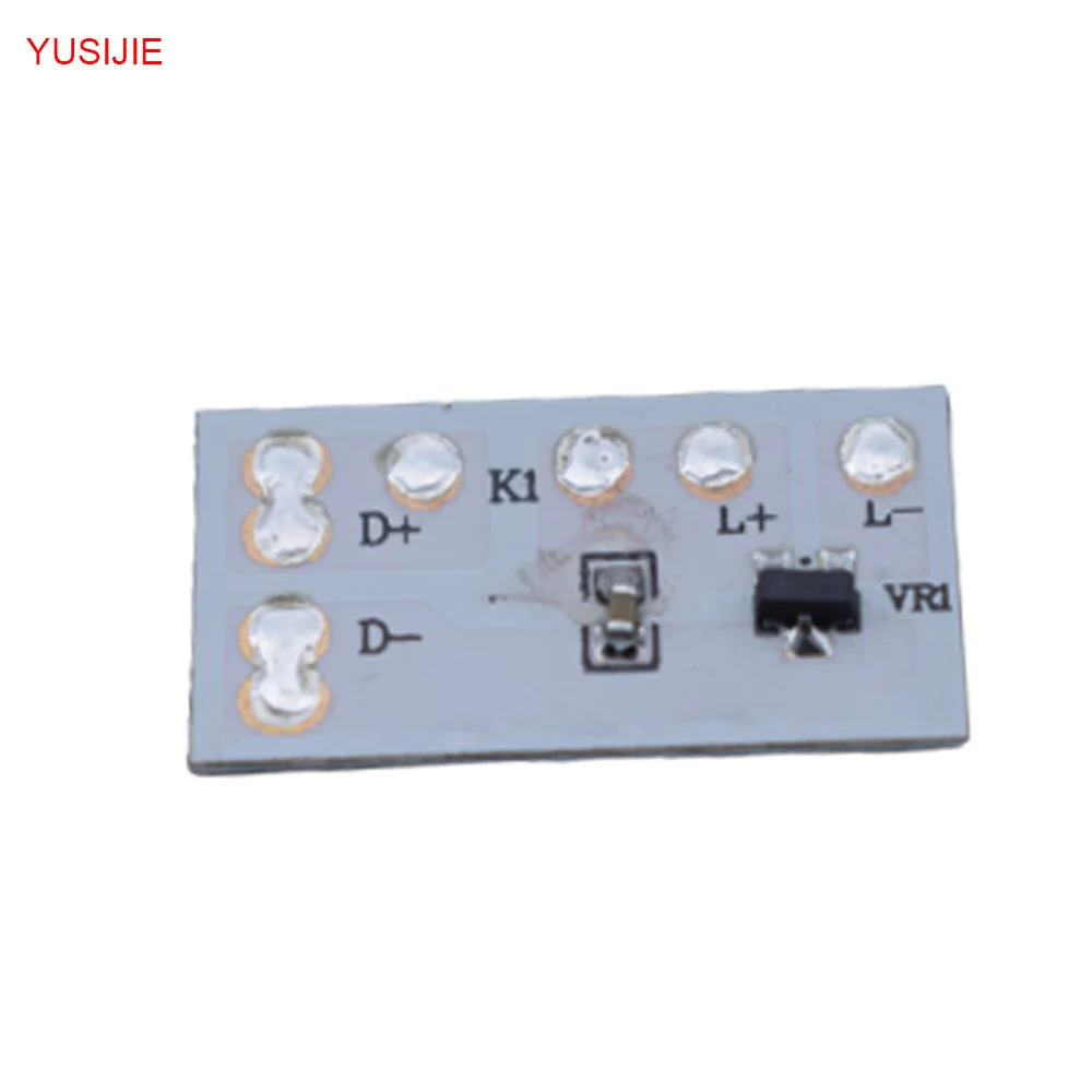 Bicycle light control board car light modification DIY lighting LED flash control chip IC 3-5v voltage control