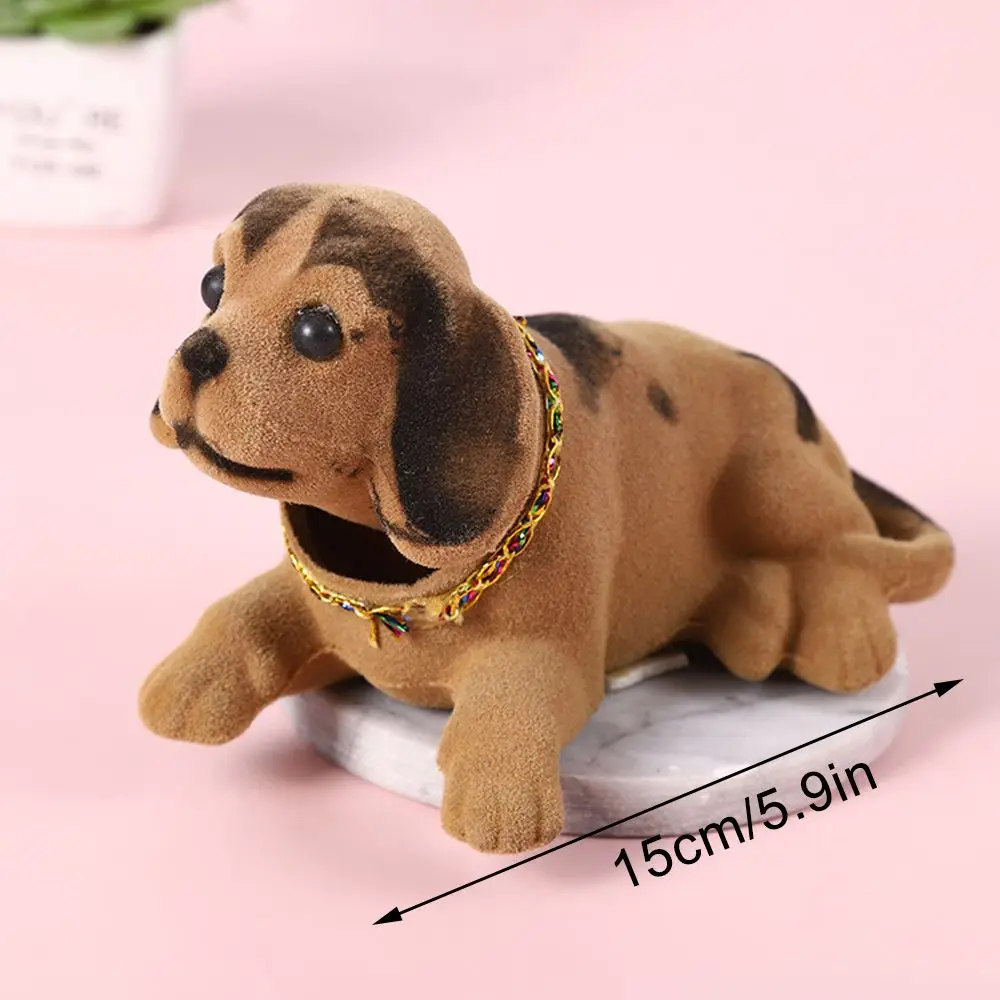 Car Ornaments Shaking Head Dog Doll Car Dashboard Toys Cute Nodding Puppy Auto Interior Accessories Auto Decor Kids Gift image 5