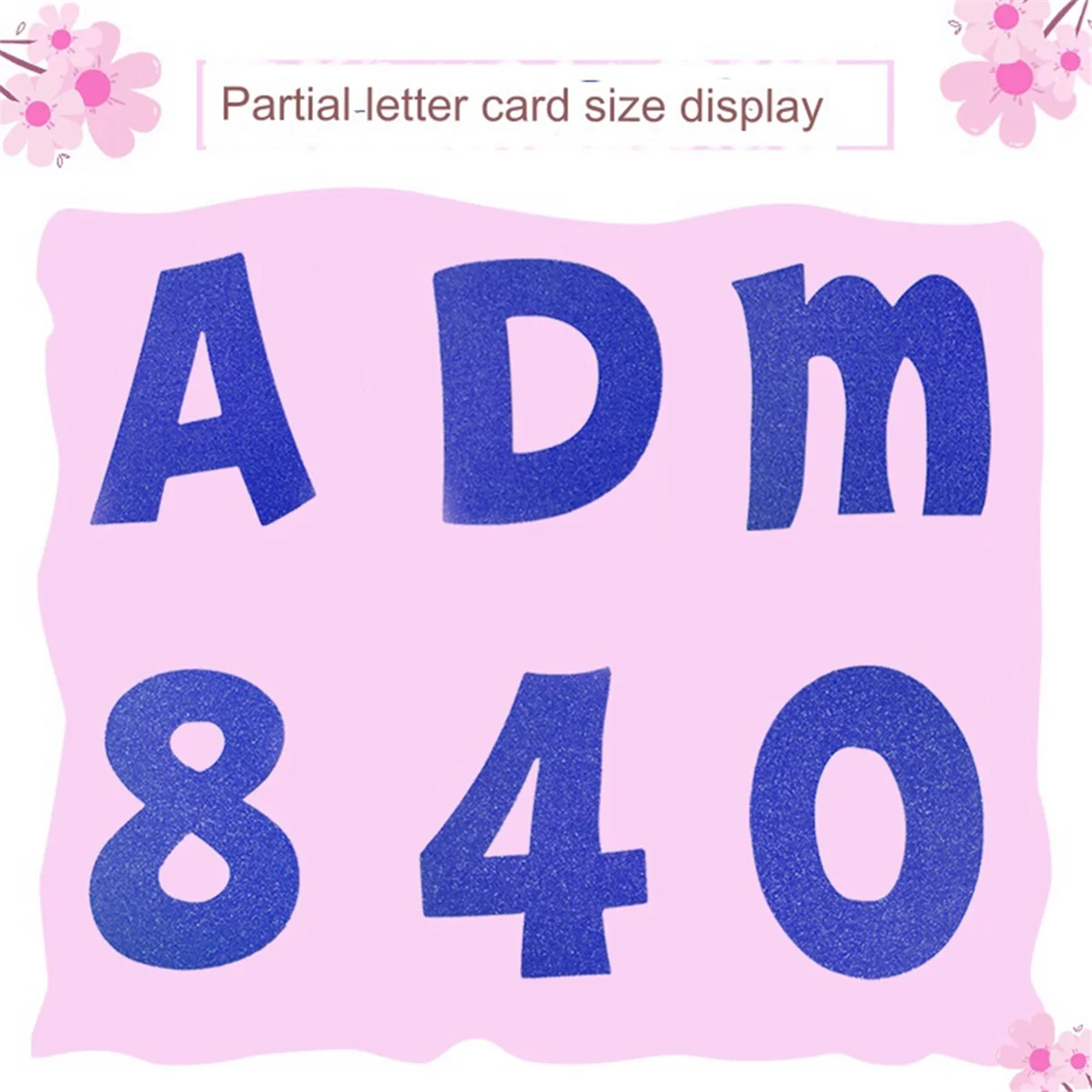 216 Pcs Glitter Bulletin Board Letters for Classroom Numbers Alphabet Poster Board Letters