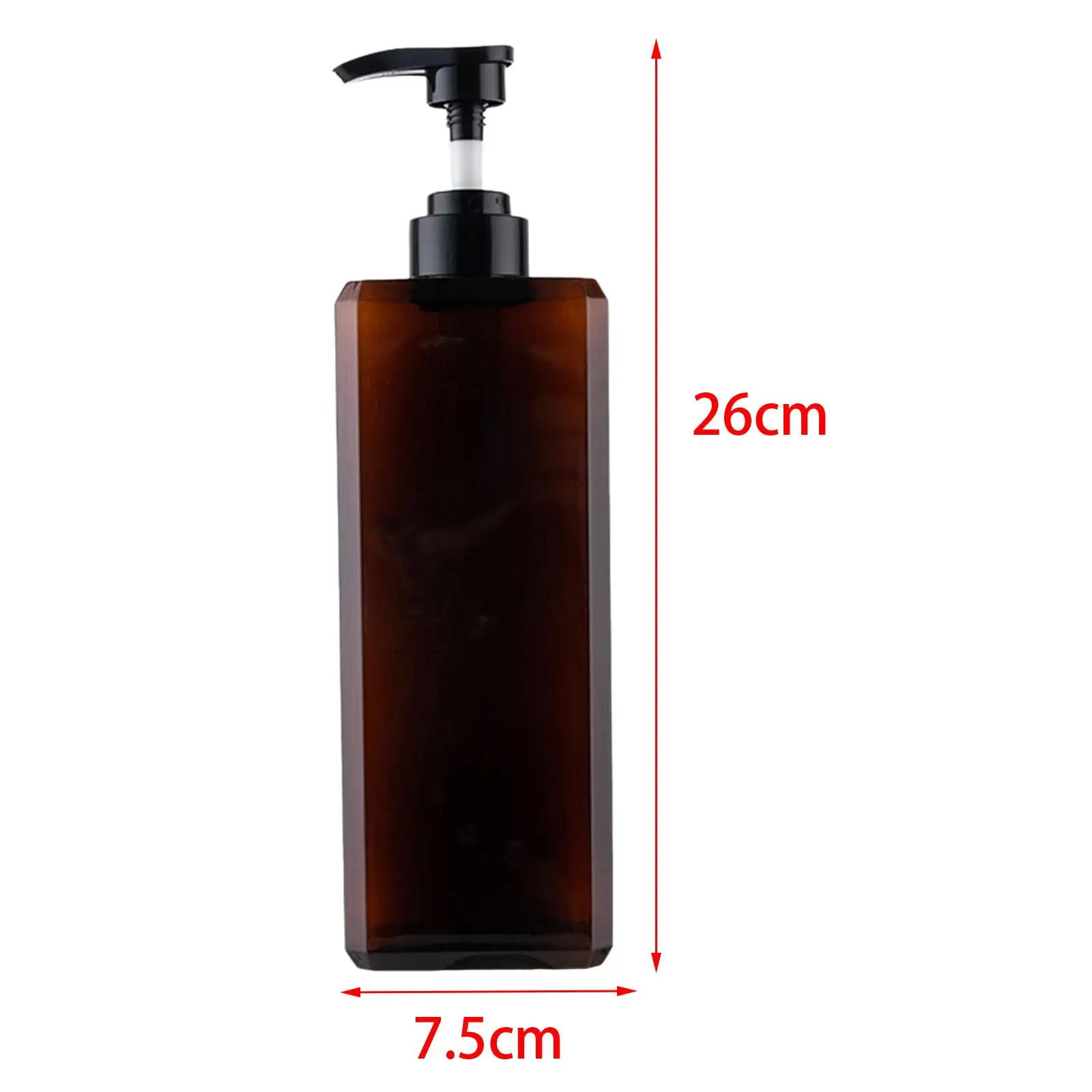 Simple Soap Dispenser Bottle Restroom Bathroom Accessories Softener Bleach Container Countertop Liquid Refillable Home