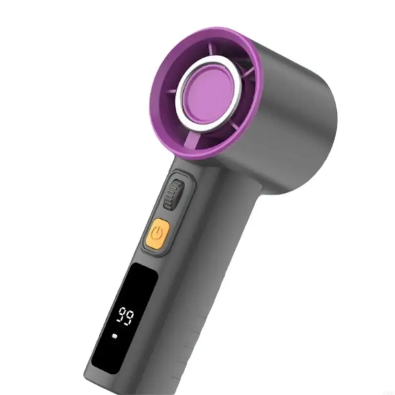 

Портативный регулируемый охлаждающий вентилятор Вентилятор с цифровым дисплеем Удобный маленький вентилятор USB Офисный Текстура