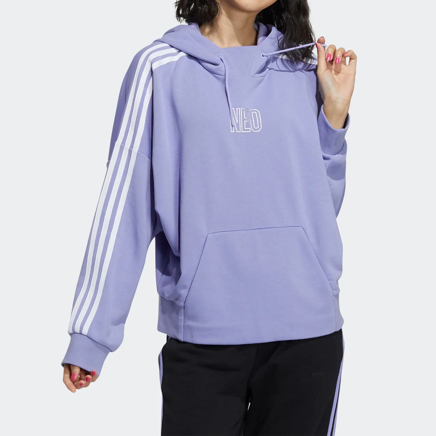 

Официальная женская простая повседневная спортивная толстовка Adidas NEO GS2598