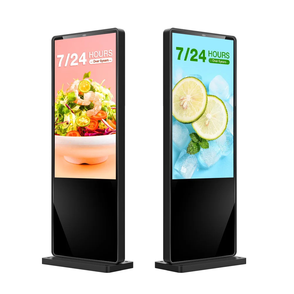 

Вертикальный 4K LCD-дисплей VISIGN для наружной рекламы, коммерческих объявлений в церквях, информационных стендов, уличных рекламных табло
