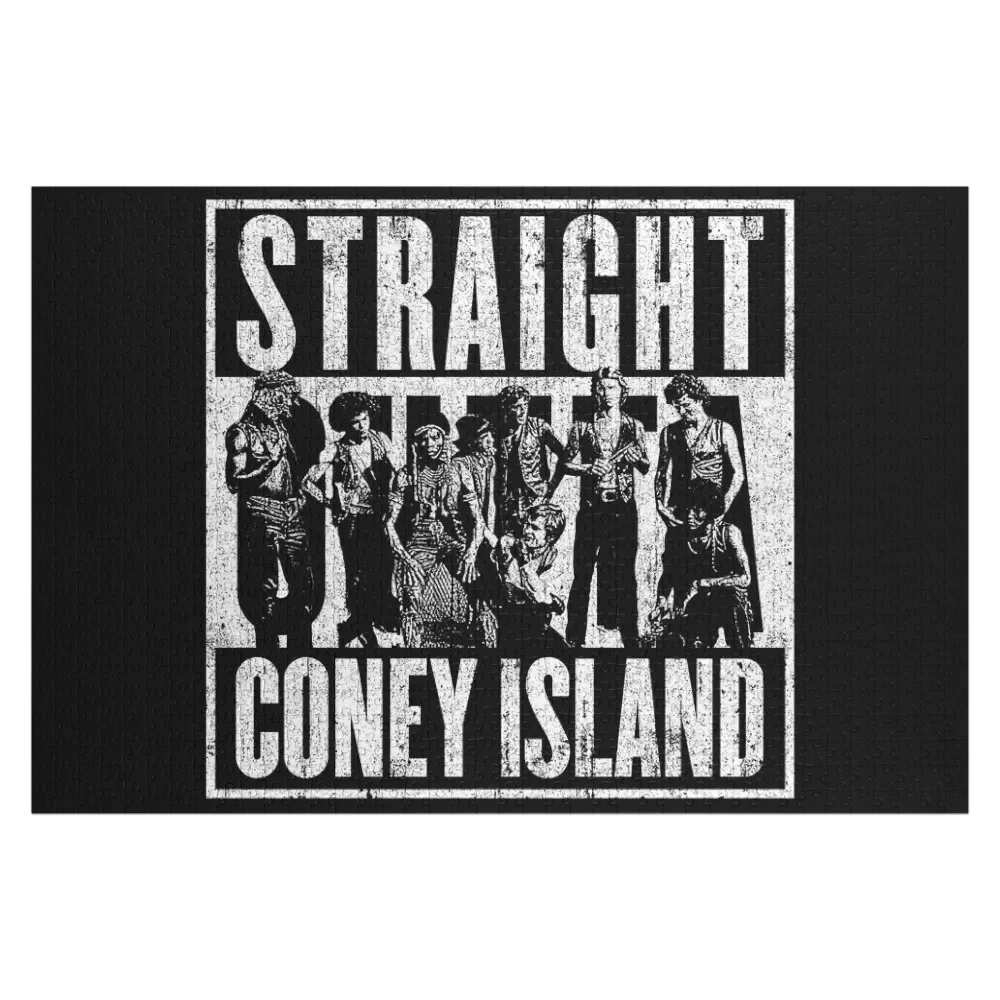 Straight Outta Coney Island Jigsaw Puzzle Customized Photo With Personalized Photo Custom Personalized Gifts Puzzle