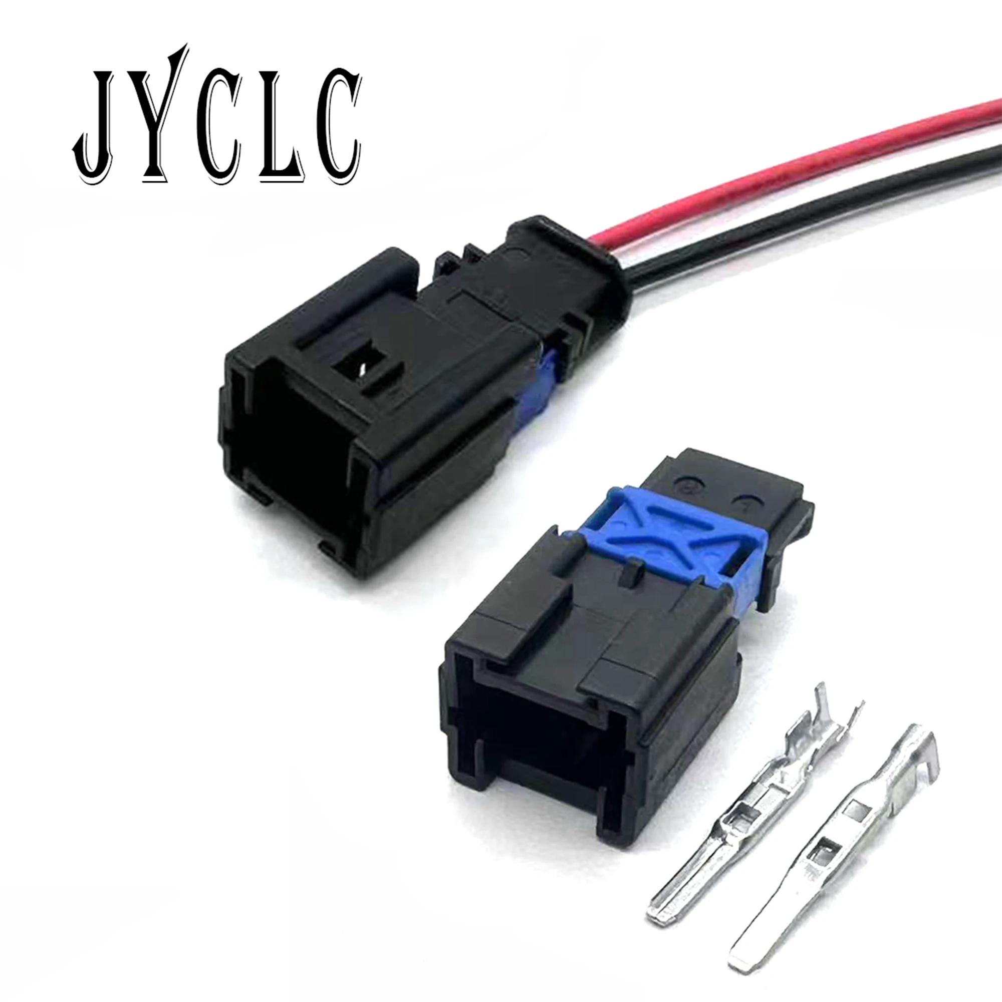 

2 sets 2 pin car wire connector plug door audio modification upgrade connector 98824 1021 for Peugeot Citroen