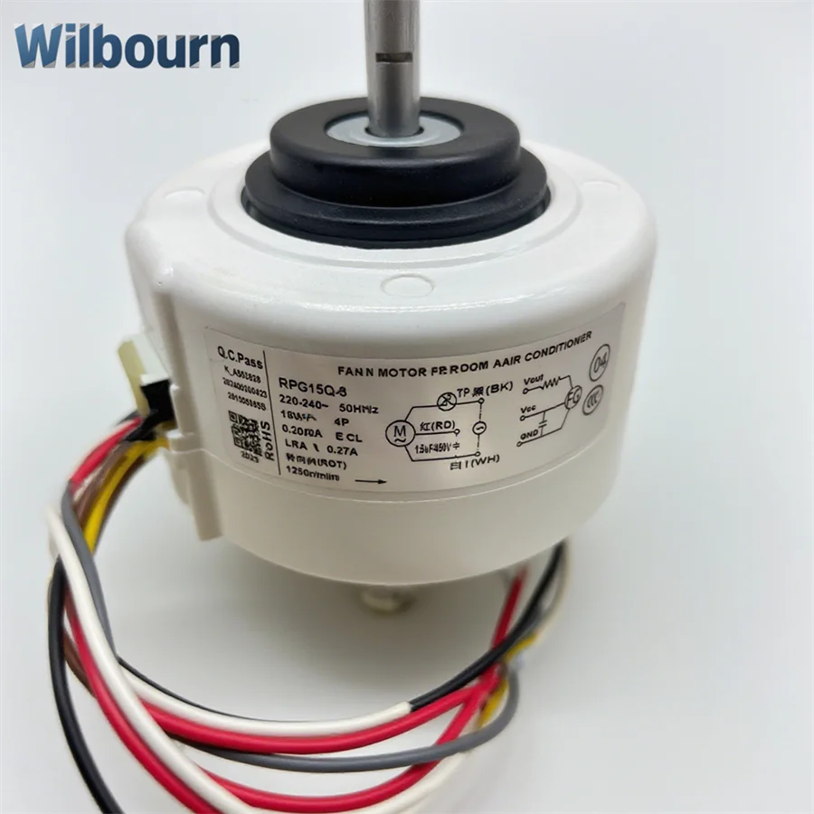 

Brand new for TCL air conditioner accessories RPG15Q-3 220-240V 50/60Hz 18W indoor unit AC fan motor RPG15Q RPG12A RPG26B RPG19E