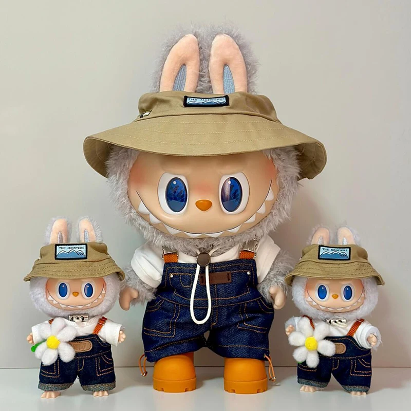 

40cm The Monsters Labubu Spring Wild At Home Series Vinyl Plush Doll Action Figure Pendant Movable Figures Model Toys Gifts