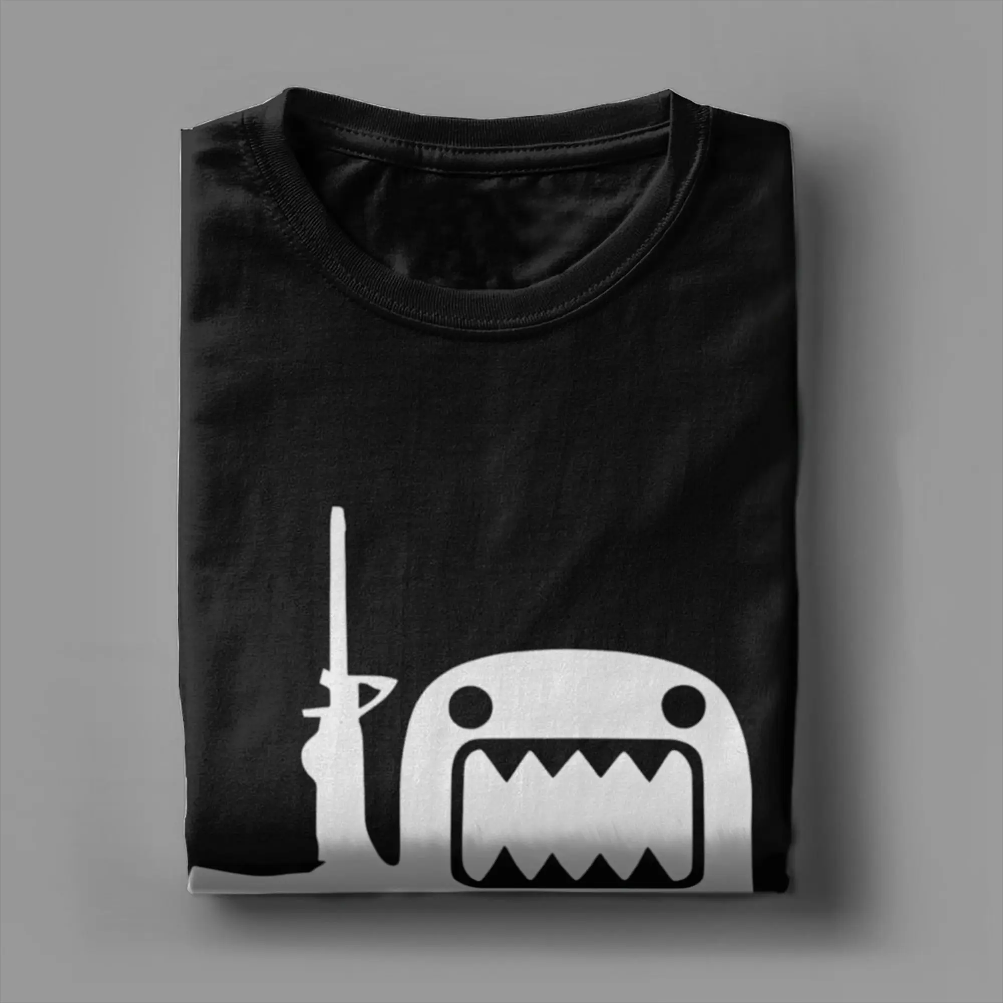 Neuheit Domo Kun T-Shirt Männer O Hals Reine Baumwolle T Shirts Kurzarm T-shirts Geschenkidee Kleidung