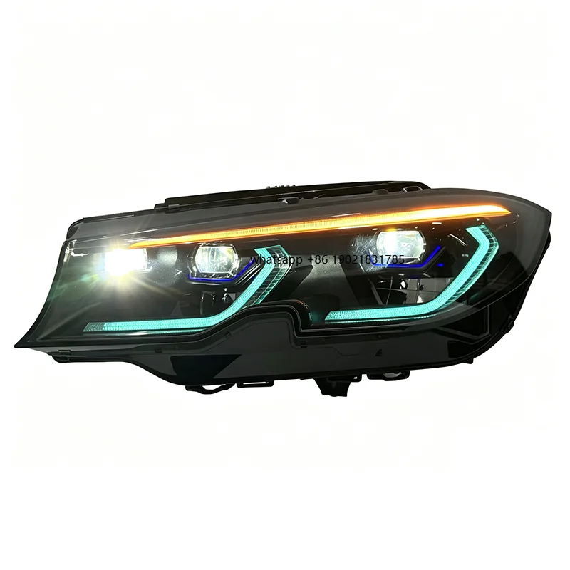 Auto Exclusive RGB DRL Headlights for  3-Series G20 G28 Pre-LCI 19-22 NEW Colorful  Styles Lighting System Car Parts