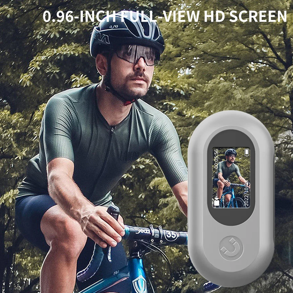 360 Degree Motion Panoramic Thumb Camera Chest Fixed Motorcycle Dashcam Anti-Shake Camera Super Memory Living Recorder