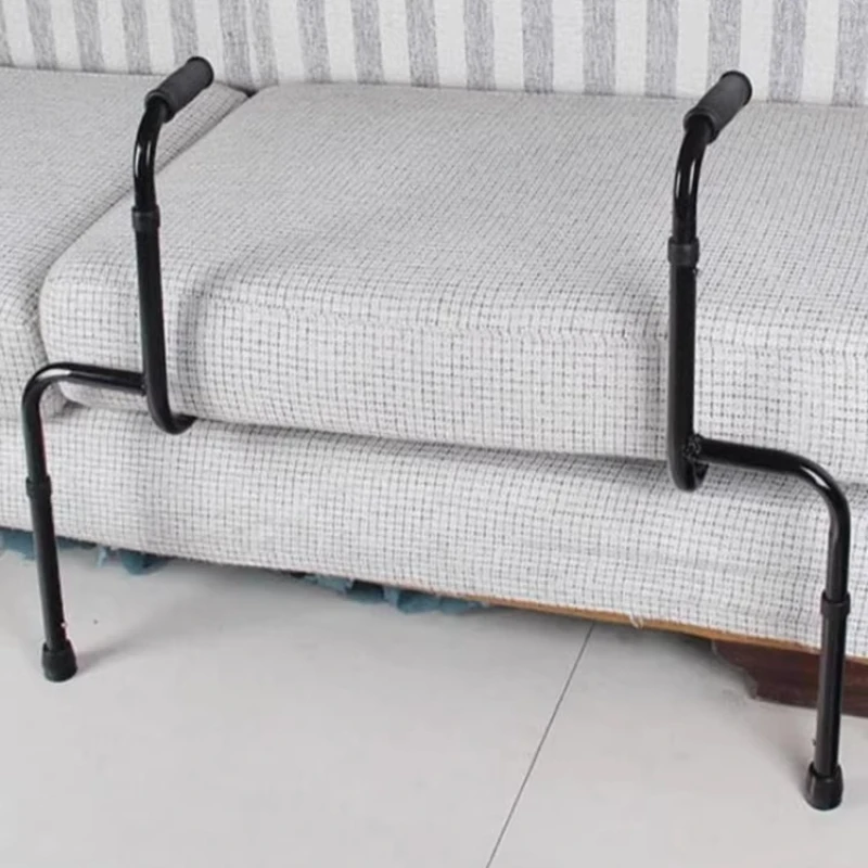Elderly Standing Assistance Rail, Height Adjustable Bedside Safety Handle, Sit-to-Stand Helper for Chair & Recliner