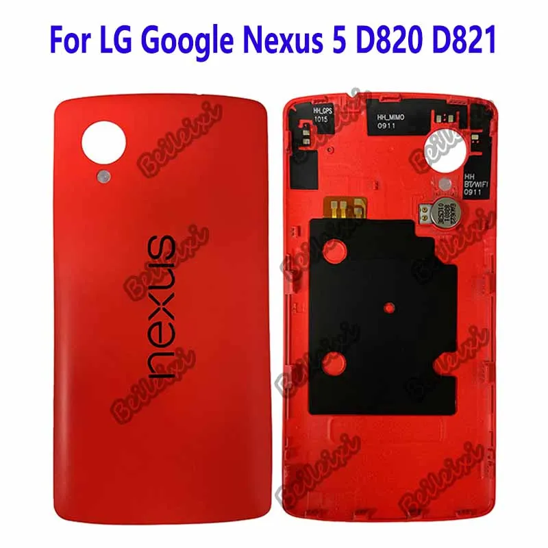 

For LG Google Nexus 5 D820 D821 Back Battery Cover Rear Door Housing Case Protective Battery Cover