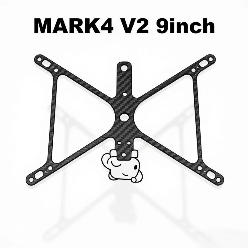 

F4V3S/F4V3S PLUS MARK4 V2 9-дюймовый контроль полета 45/60A 4INI ESC стоечный дрон FPV из углеродного волокна PV Racing Drone Квадрокоптер Фристайл