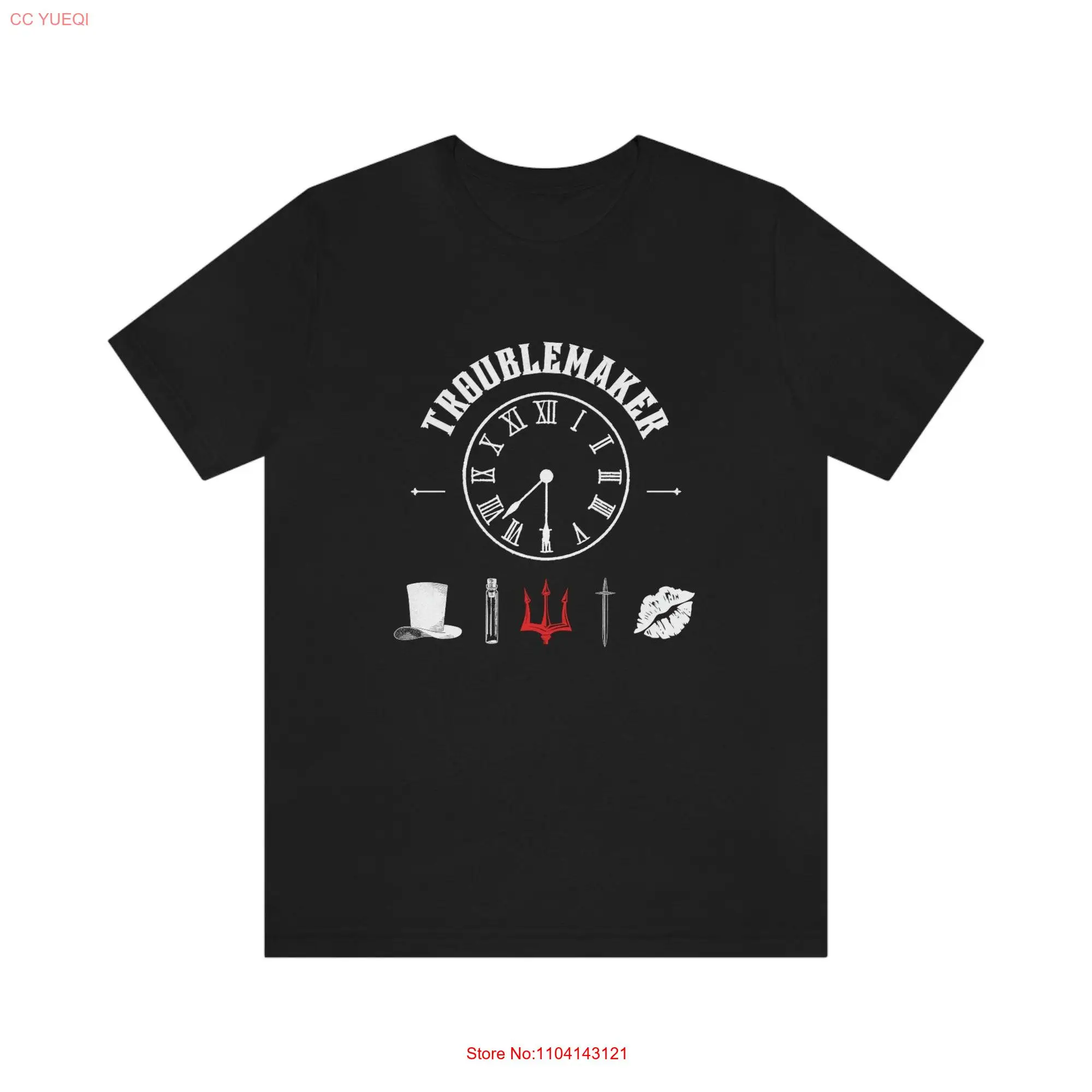 Blood on the Clocktower Inspired Troublemaker Board Game T Shirt long or short sleeves