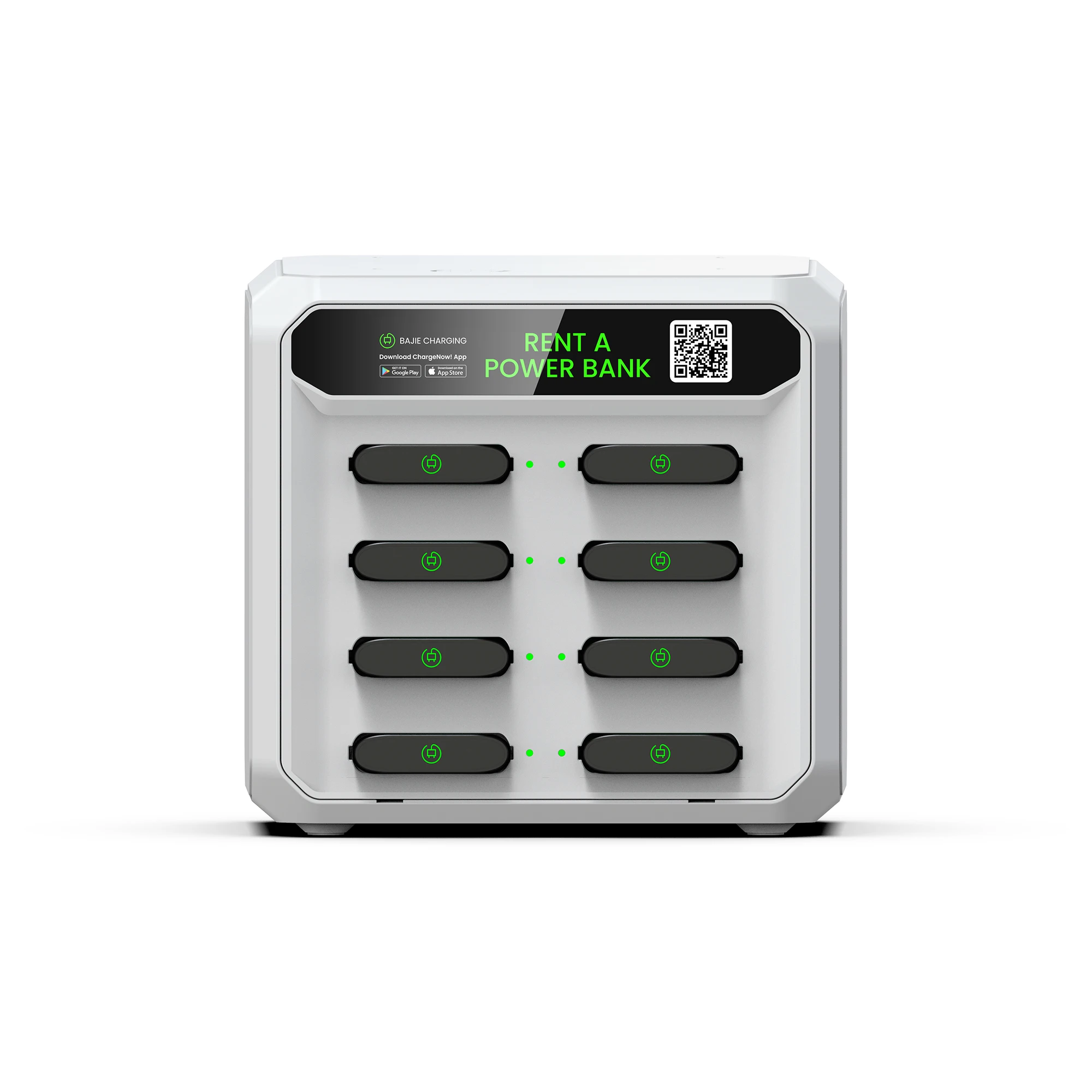 

charging station fast charger on the go 8 Slots rental Shared Powerbank charging station mobile phone charging universal verify