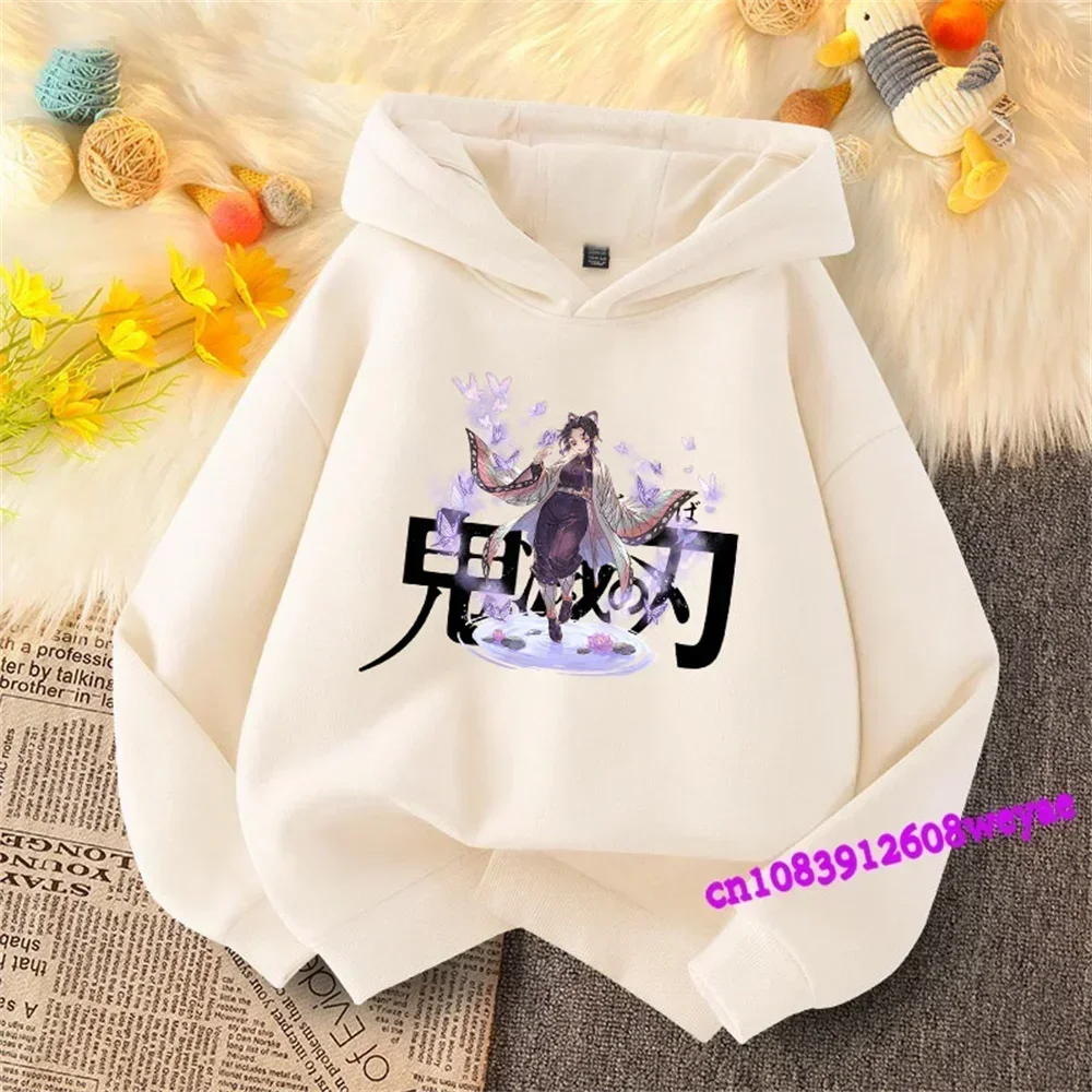 Demon Slayer Spring And Autumn Children Boys And Girls With Hoodie Sweater Top Cartoon Printing Children\'s Sportswear Coat Baby