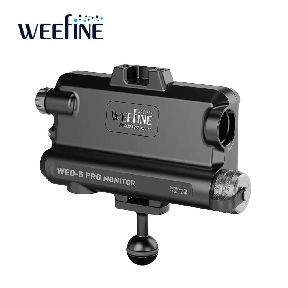 WEEFINE WED-5 pro 4K High-Definition Waterproof Monitor 5-inch LCD Screen with HDMI Support Professional Surveillance Device