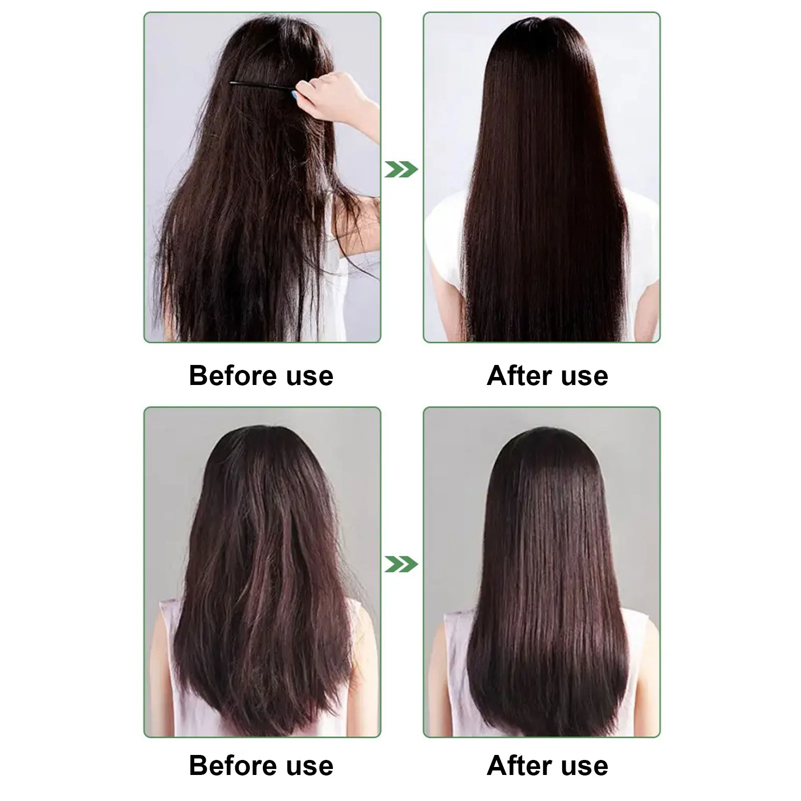 Máscara mágica de queratina para o cuidado do cabelo, anti frizz, alisamento, cabelos secos e danificados, reparação, anti perda de cabelo, coreana,