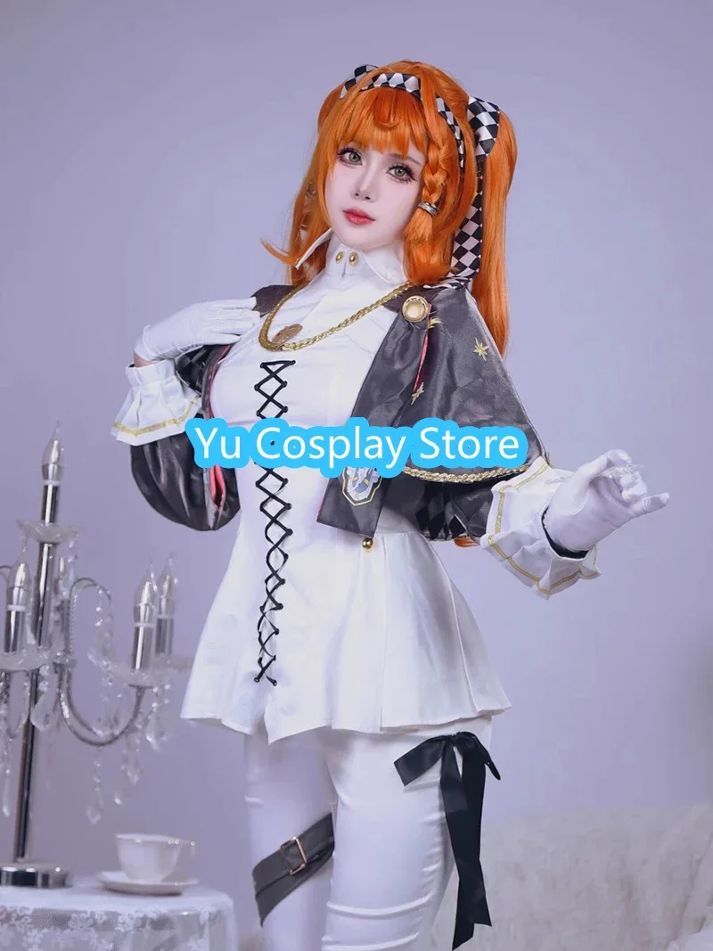 Traje de Cosplay Reverso para Mulheres, Roupas Anime, Custom Made, Fofo, Jogo, Terno, Top, Calças, Dia das Bruxas, Carnaval, Festa, 1999