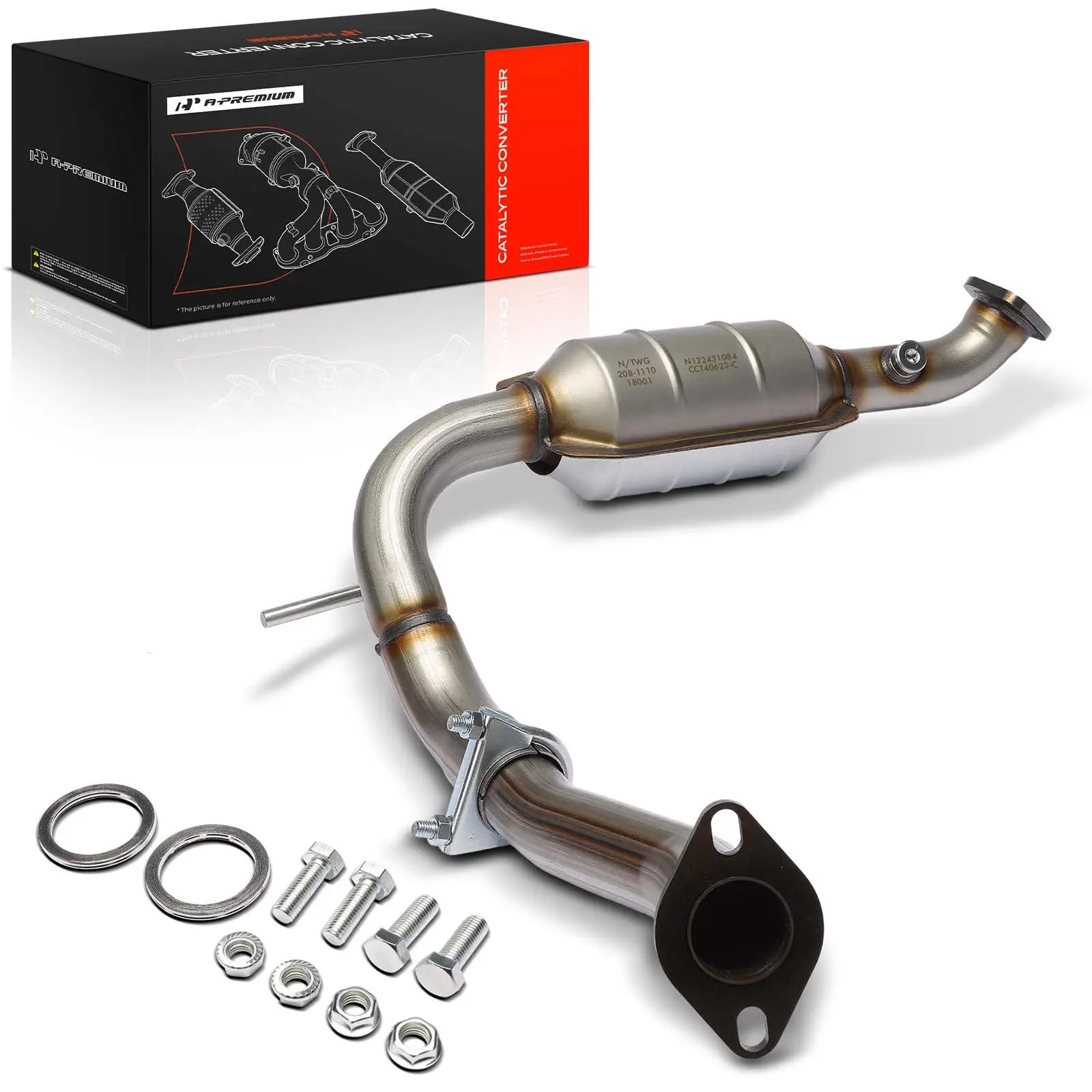 A-Premium Rear Left Side Catalytic Converter for Toyota 4Runner 2005-2009 Lexus GX460 2010-2020 GX470 2005-2009