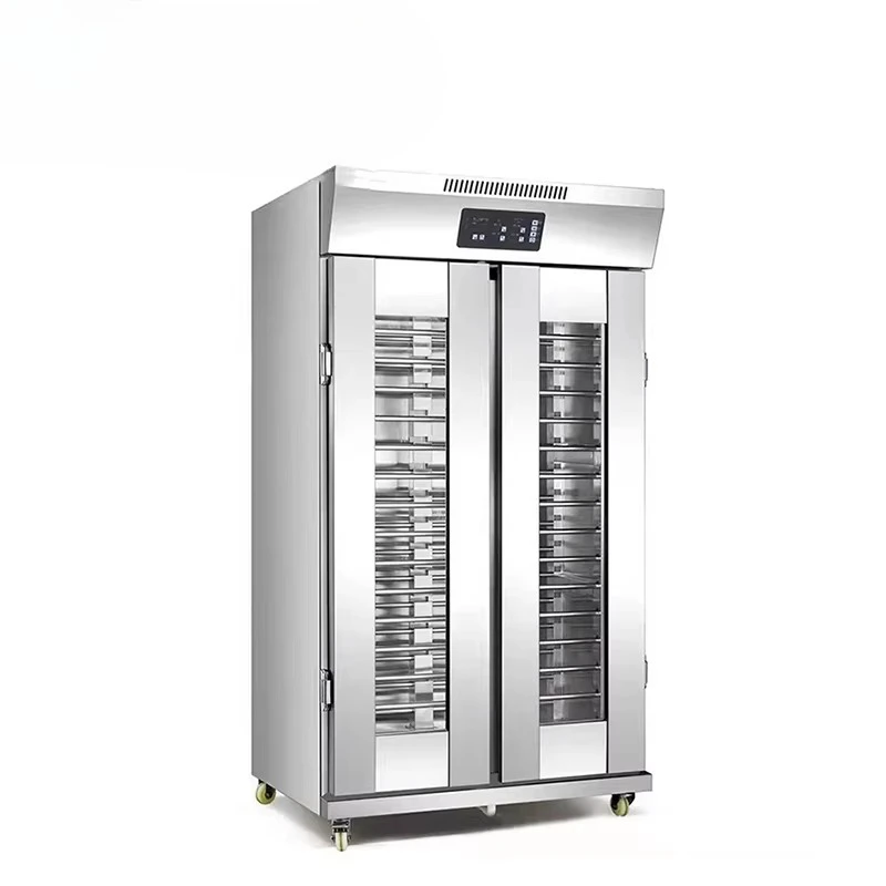 Fermentation Cabinet 16  18  Trays Proofer Commercial Automatic Spray  Bread Dough Fermentation Box