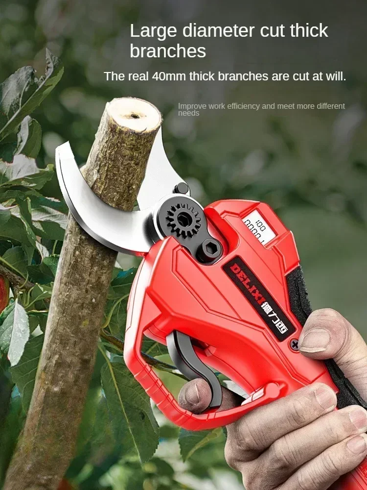 Charging Electric Pruning Shears, Cordless Lithium Battery Pruning Shears, Fruit Tree Trimming Gardening Tool