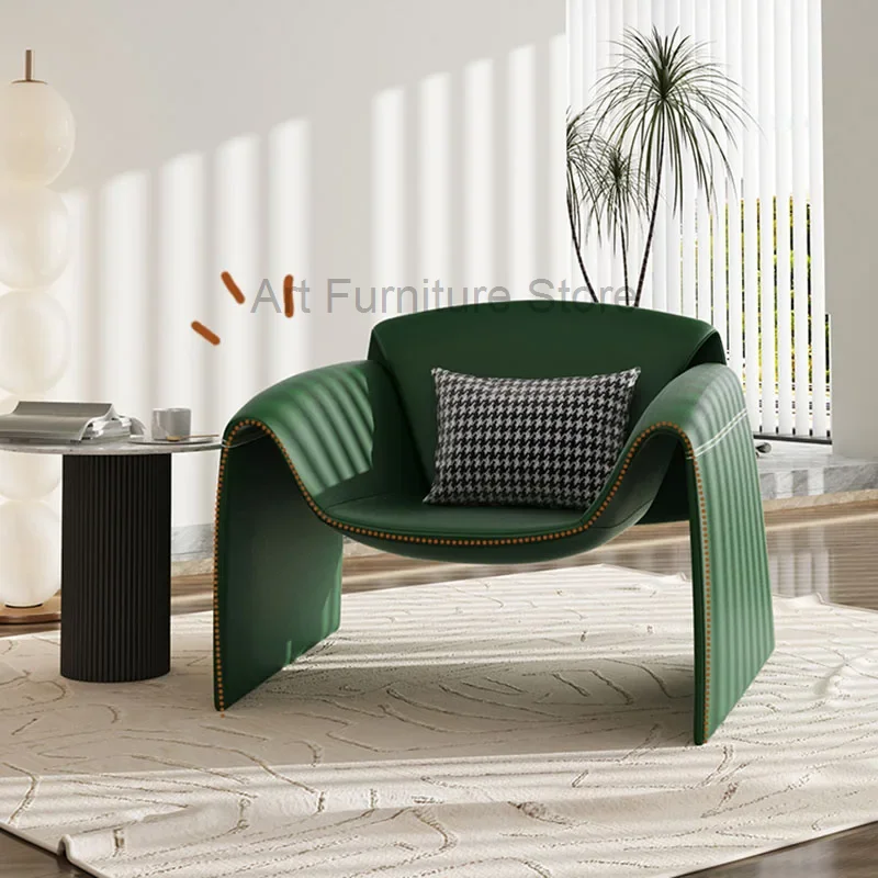 

Italy Green Recliner Chair Modern Oversized Relaxing Luxury Recliner Chair Modern Comfortable Sillones Reclinables Furniture