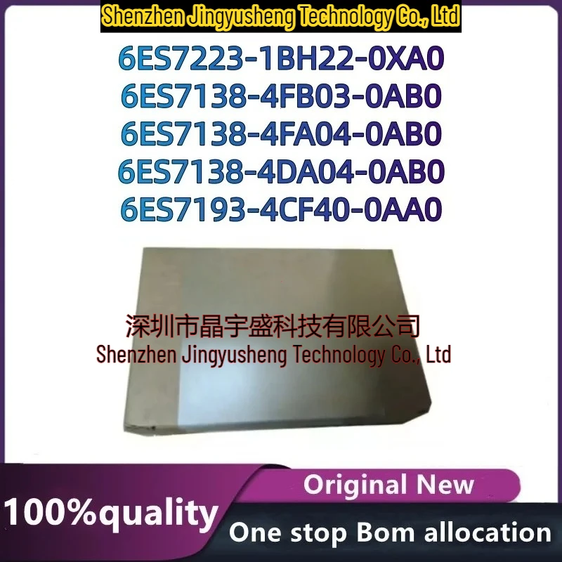 

New Original Module 6ES7223-1BH22 -0XA0 6ES7138-4DA04-0AB0 6ES7138-4FA04-0AB0 6ES7138-4FB03-0AB0 6ES7193-4CF40-0AA0