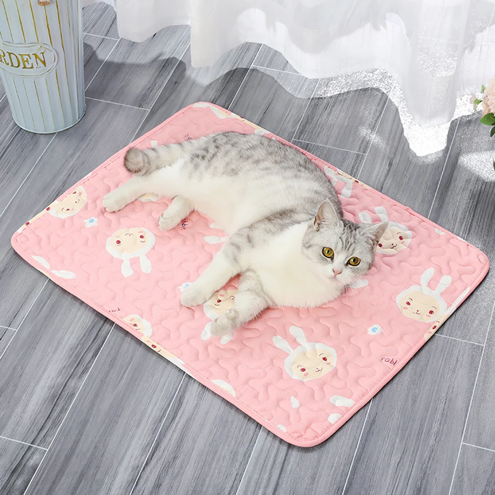 Moisture Proof Pet Dog Floor Mat Sofa Cushion Skin Friendly Cat Sleeping Mat Breathable Pet Bed Mat