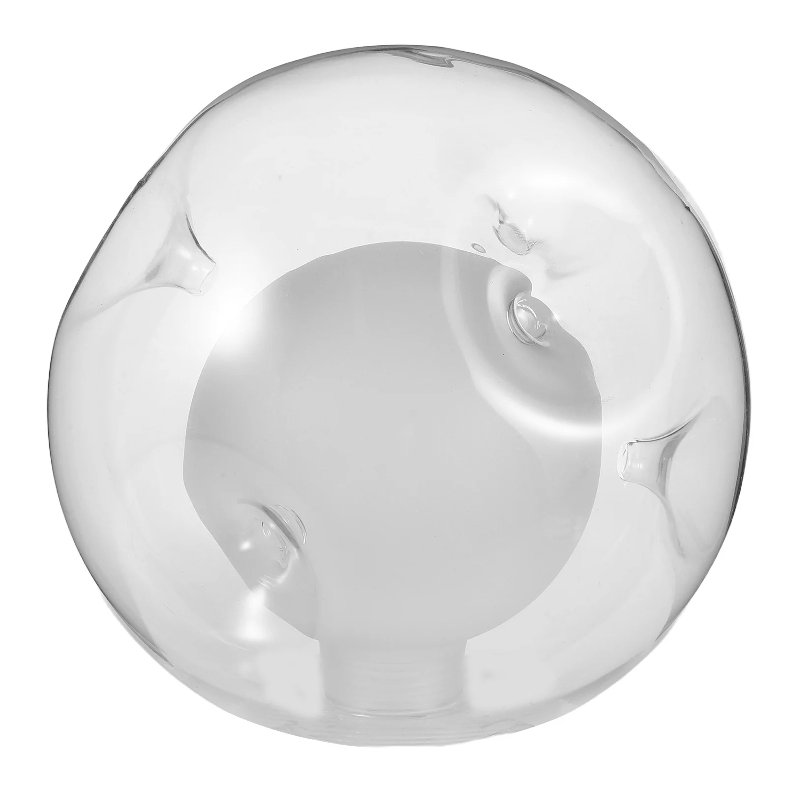 

Glass Globe Lampshade Replacement G9 Round Concave Surface Pendant Lamp Cover for Living Room Dining Area Modern Light Fixture