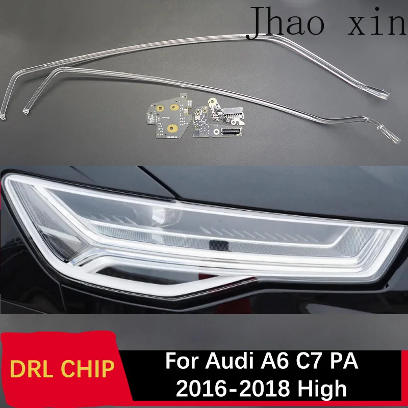 

Car Headlight DRL CHIP Lamp Tube Angel Eye Ballast Light Source Module Chip White Light Suitable for Audi A6 C7 PA 2016-2018 LED