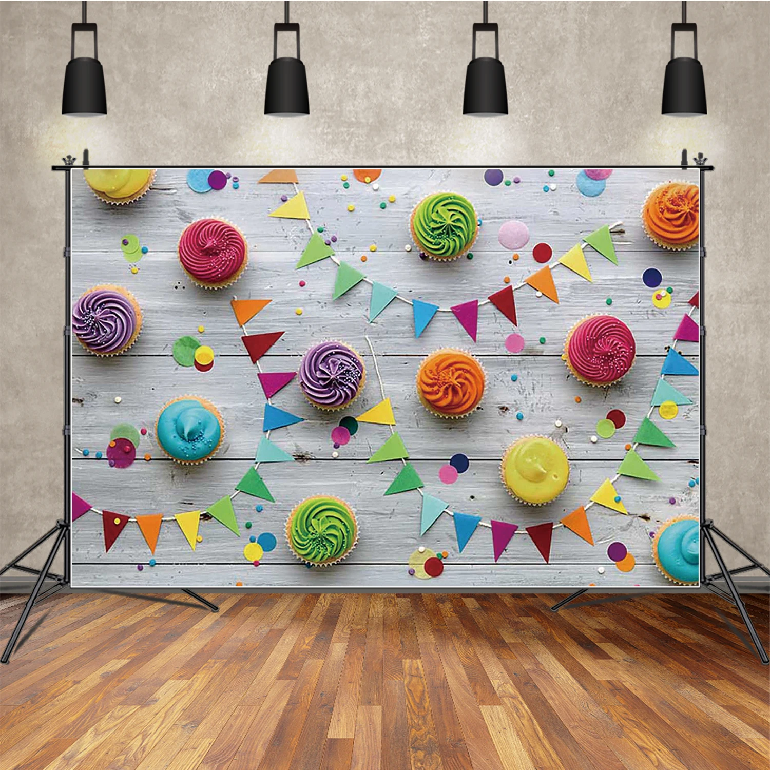 MOON.QG дерево Candyland леденец доска детский день рождения украшения фоны продукт для фотосъемки реквизит для съемки фон