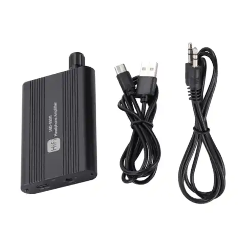 3.5mm Aux Headphone Amplifier Hifi Stereo Audio Enhancer Portable Volume Control Rechargeable Amp for Earphone MP4 PS4 PS5