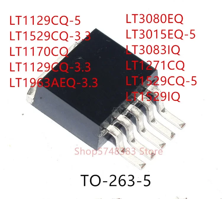 10PCS LT1129CQ-5 LT1529CQ-3.3 LT1170CQ LT1129CQ-3.3 LT1963AEQ-3.3 LT3080EQ LT3015EQ-5 LT3083IQ LT1271CQ LT1529CQ-5 LT1529IQ