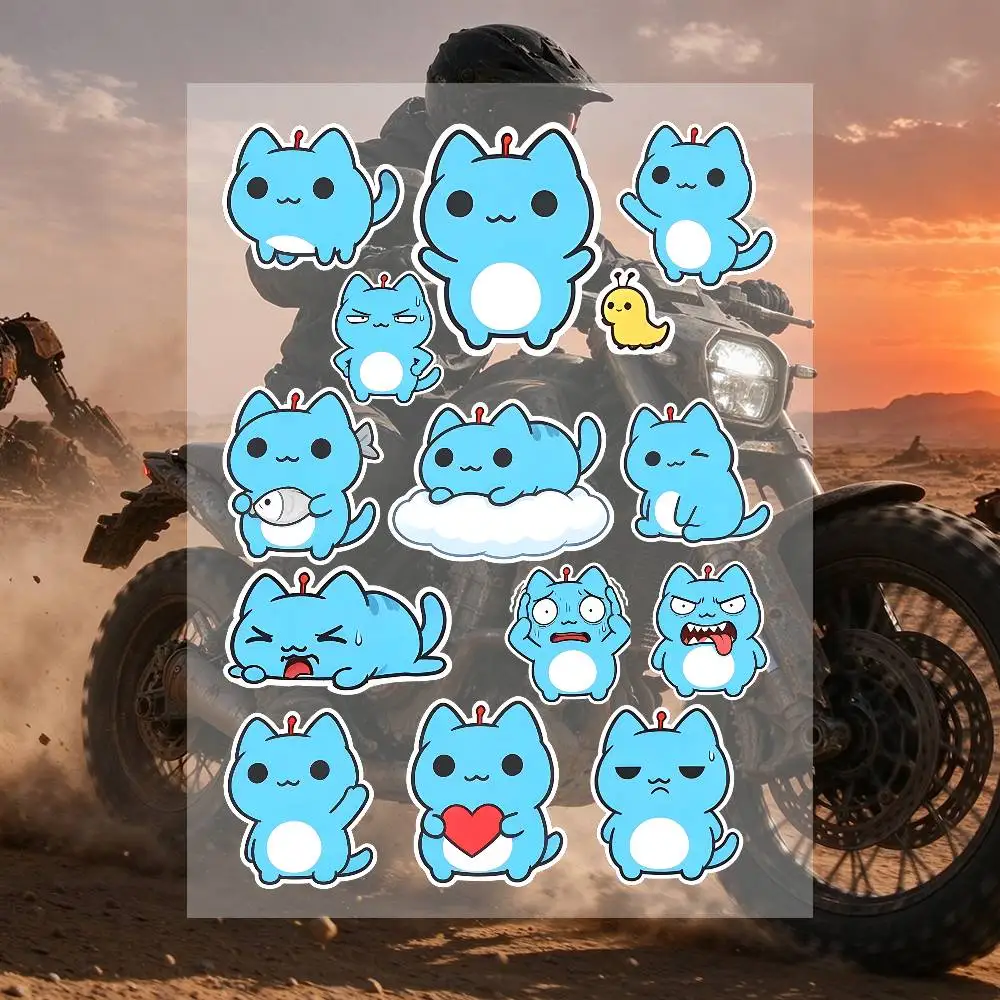 Bugcat Capoo Stickers Moto Sticker Auto Body Bumper Windows Motorcycle Laptop Walls Vinyl Decal Car Tuning Accessories