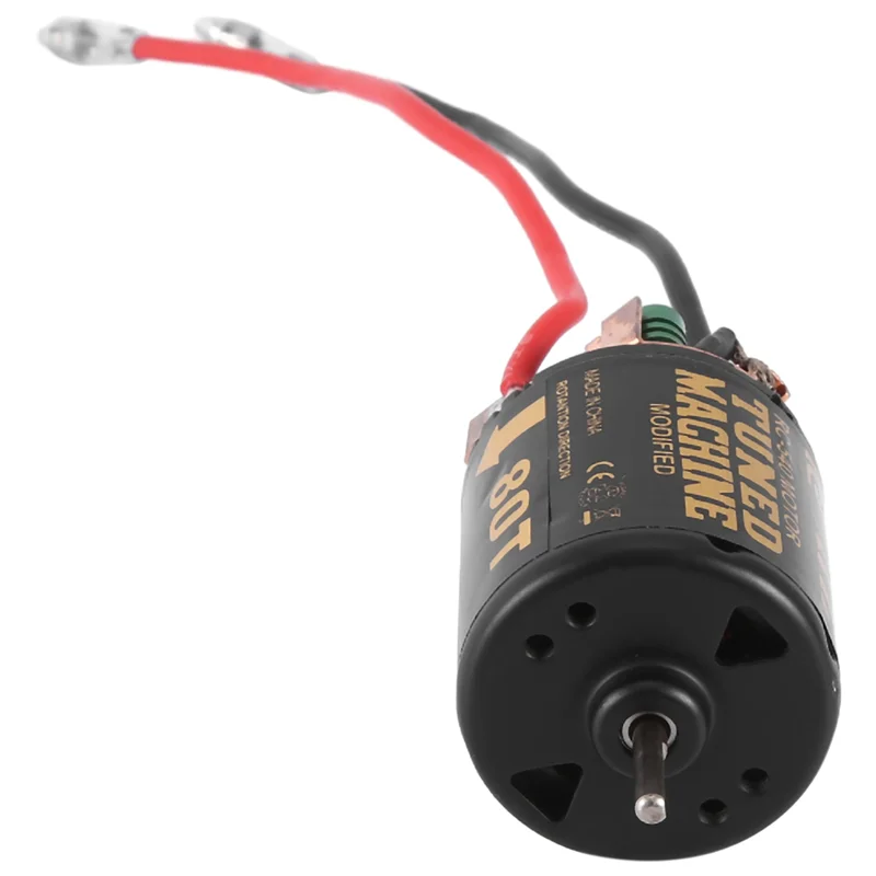 AS96-540 브러시 모터, 1060 브러시 ESC 60A 2-3S Lipo RC 1/10 크롤러 자동차 용 방수 전기 속도 컨트롤러