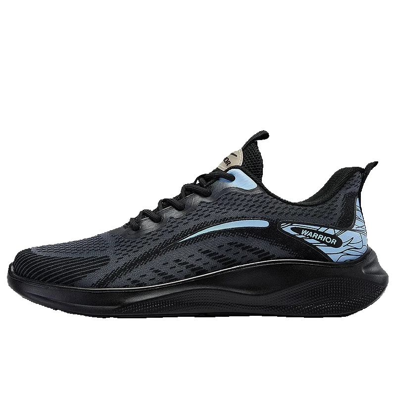 Warrior Men's Sports Shoes, Men's Spring Breathable 2026 New Model Running Shoes, Mesh Shock-absorbing Running Shoes For Men_vogvips.com