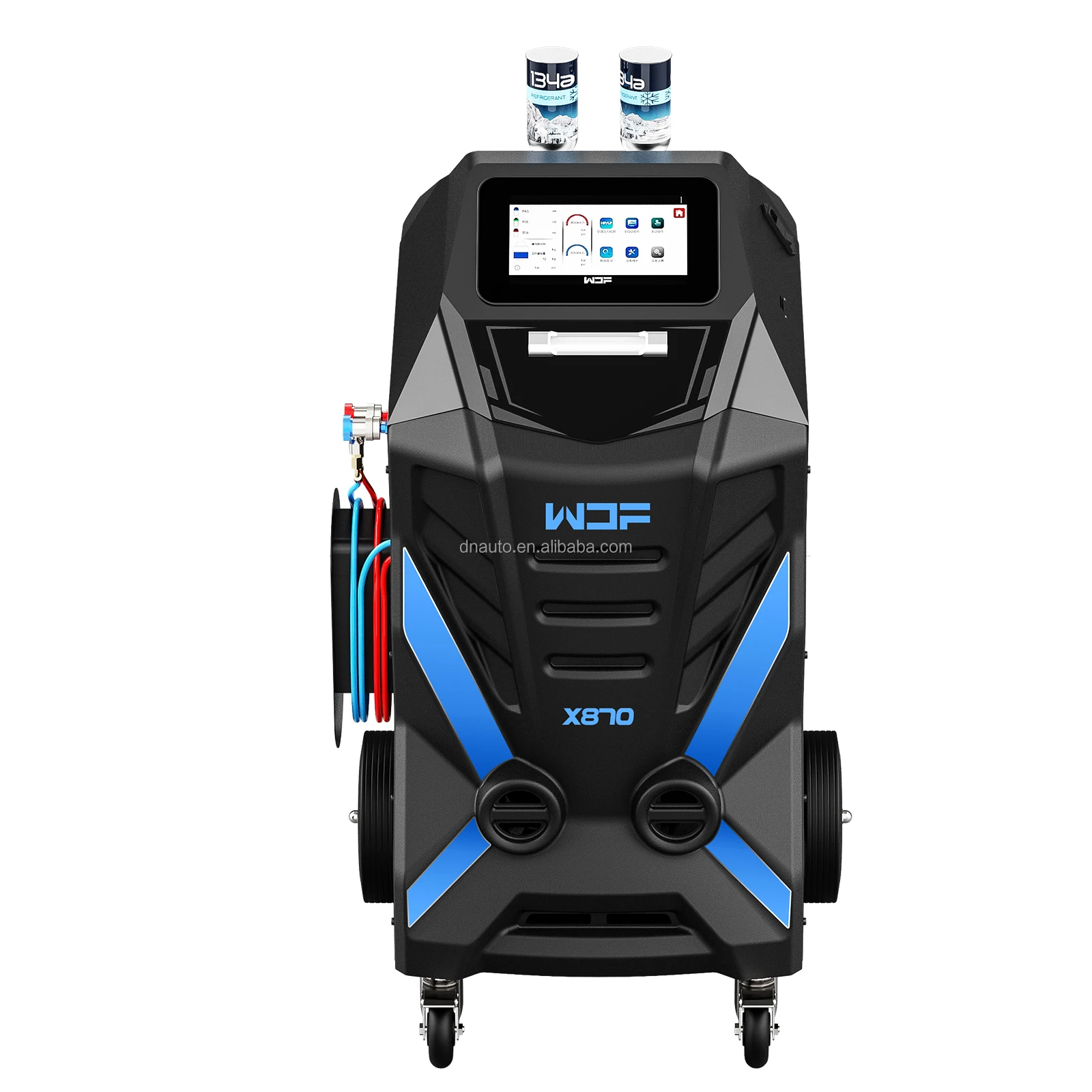 X-570 New Energy Vehicles A/C Air Conditioner Refrigereant Recycle Machine / R134a Refrigerant Gas Refill  Machine