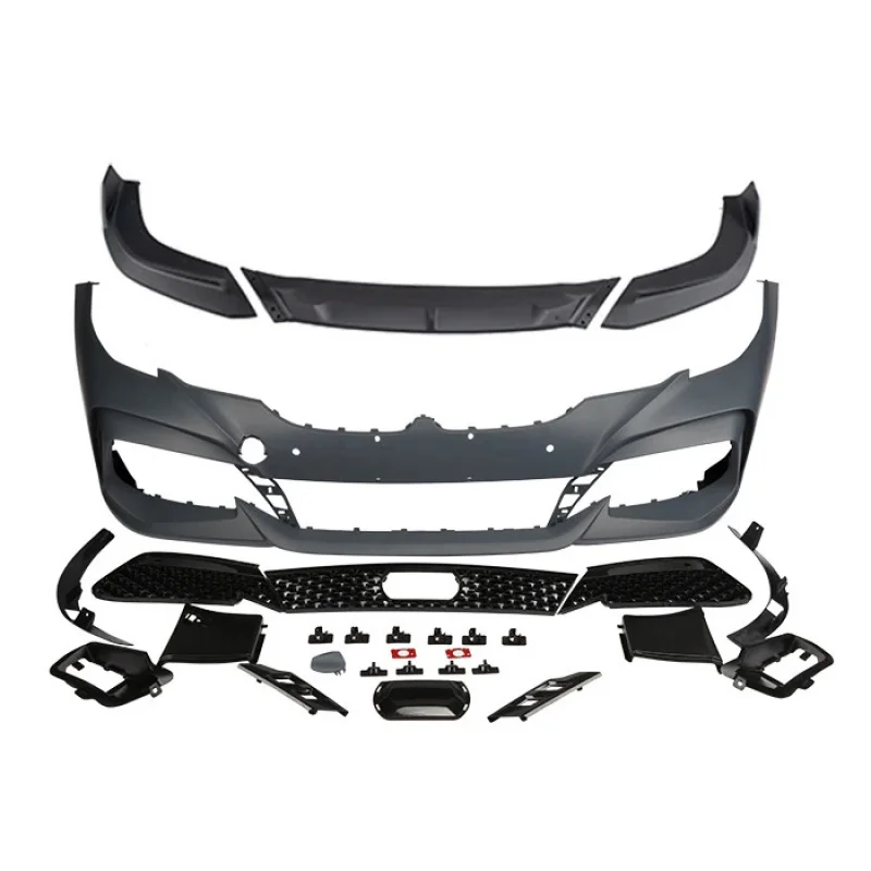 

Yofer Universal Car Front Bumper Lip Sp Grill Diffuser Body Kit Spoiler Bumpers 3