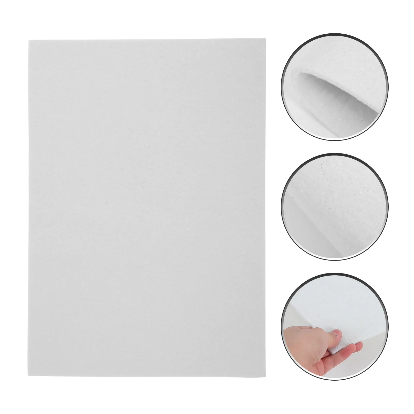 Felt Desk Pad for Chinese Calligraphy Lightweight Non Slip Writing Surface Excellent Ink Absorption Protects Desktop Perfect