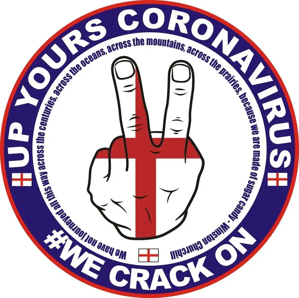 United Kingdom Flag Emblem Stickers Coat of Arms of Sticker High-Quality England Shield Decal Cross of St George Flag Decal