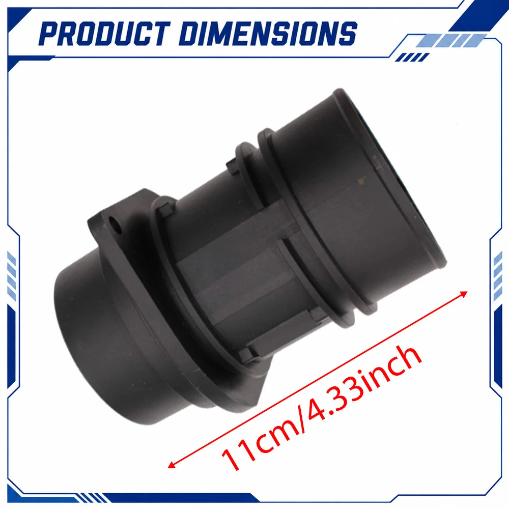 For Renault Modus Laguna Espace Clio Master Opel Movano Mass Air Flow Sensor Assembly 5WK9609 7700314057 5WK9609Z 7700314669 3